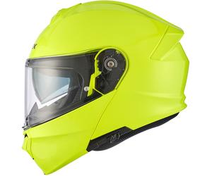 Apex MT300 Solid, casque rabattable M Jaune Néon Jaune Néon
