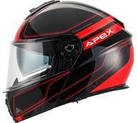 APEX MT300 Sydney Casque, noir-rouge, taille XL pour homme