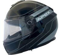 Apex MT300 Sydney, casque rabattable S Noir/Gris Noir/Gris