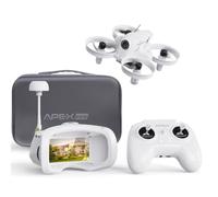 APEX VR70 Pro Drone FPV Kit Complet,Drone à vue Subjective avec Caméra,Quadcoptère RC Volant avec Lunettes FPV,Commande de Tête Améliorée,Fonction Tortue,Simulateur Supporté