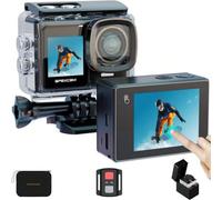 Apexcam Caméra Sport 4k WiFi EIS Double Écrans Tactile Caméras Étanche 40M HD Caméscope 20MP Caméra d'action Caméras Sportives et Kit d'accessoires [Enregistrements professionnels] : capturez les déta
