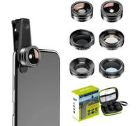 Apexel Apl-Dg6V2 6W1 Jeu de lentilles téléphoniques universelles