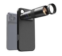 APEXEL Objectif Téléobjectif Compact 10x & Objectif Macro 200 mm avec Étui de Téléphone Dédié, Objectif FMC Ed Professionnelle, Compatible avec iPhone 17 Pro