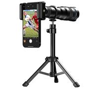 Apexel Téléobjectif HD 36X pour Smartphone, téléphone Portable avec trépied pour iPhone, Samsung, Huawei et la Plupart des Smartphones