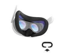 APEXINNO VR Housse de Protection en Silicone et Plaquette Nasale Anti-Fuite pour Casque Oculus Quest 3 Original, Accessoires de Casque VR, Bloqueur de Lumière pour Casque Quest 3