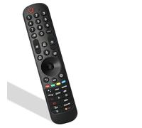 Apexnark Télécommande Magic Voice de rechange pour Smart TV LG avec pointeur - Compatible avec LG QNED, OLED, UHD 4K webOS TV, pour modèles y compris AN-MR24GA/GN, MR18/19, MR20/21, MR22/23/24