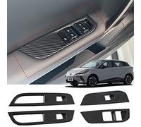 APEXRA Panneau de levage en verre de porte de voiture pour MG 4 MG4 2022, 2023 et 2024 Accessoires en carbone ABS (panneau de levage en verre)