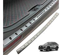 APEXRA Protection de pare-chocs arrière de voiture en acier inoxydable, pour Toyota RAV4 2019 2020 2021 2022 2023 accessoires, pièces automobiles, protection de seuil de porte arrière
