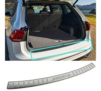 APEXRA Protection de pare-chocs arrière de voiture en acier inoxydable, pour Volkswagen Tiguan 2017-2020 2021 2022 2023 accessoires, pièces automobiles, protection de seuil de porte arrière