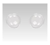 APEYCRX Couvercle Transparent Phare Avant Couvercle de Phare Avant Transparent pour Great Wall pour Haval Dargo 2020 2021 2022, Remplacement la Coque d'objectif d'origine(A Pair)
