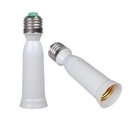 APGLSXY 1 paire de rallonges de douille E27 idéales pour les ampoules LED, éclairage intérieur, douille E27, processeur d'ampoule LED