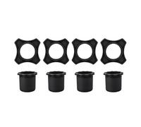 APGLSXY Anneaux antidérapants en caoutchouc pour microphone, housse en mousse antidérapante, compatibilité universelle, entretien facile, durabilité, éponge épaisse, housse antidérapante pour