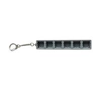 APGLSXY Base de testeur de clavier compacte avec 6 emplacements pour claviers mécaniques, organisation de bureau de loisirs, utilisation comme porte-clés