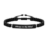 APGLSXY Bracelets commémoratifs en acier inoxydable pour cendres d'animaux de compagnie et souvenirs de cheveux, bijoux de crémation, souvenirs de perte d'animaux