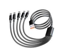 APGLSXY Câble de charge compact USB vers USB C pour la compatibilité de plusieurs appareils dans des environnements bondés, cordon d'alimentation de 120 cm/200 cm de long vers câble C
