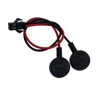APGLSXY Câble de charge de batterie 18650 avec interfaces solides et ligne de charge étendue de 150 mm pour siège femelle en PVC texture fil permanent