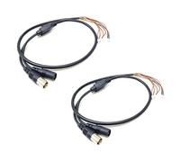APGLSXY Câble de commande OSD professionnel pour caméras de vidéosurveillance 11 cœurs BNC prenant en charge l'entrée d'alimentation et la connexion vidéo BNC