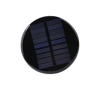 APGLSXY Chargeurs solaires circulaires compacts de 72 mm, 4,5 V, taux de conversion élevé, durabilité pour projets électriques, panneau solaire rond, petit panneau photovoltaïque