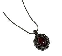 APGLSXY Collier gothique à perles rouges sur le thème de l'anime, adapté aux jeunes professionnels à la recherche d'accessoires uniques pour le cou