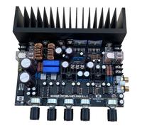 APGLSXY Composant d'amplificateur de son 2.1 canaux pré-assemblés TDA7294 Chipset Entrée d'indication directe 4Ω/8Ω Sortie de batterie Gestion de la chaleur Sortie de bataille Carte d'amplificateur de