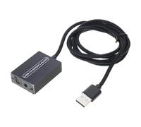 APGLSXY Convertisseur audio USB vers optique Spdif et convertisseur auditif 3,5 mm améliore le son pour l'extracteur auditif USB de cinéma maison