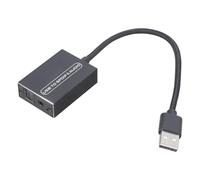 APGLSXY Convertisseur audio USB vers optique Spdif et convertisseur auditif 3,5 mm améliore le son pour l'extracteur auditif USB de cinéma maison