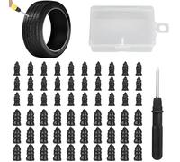 APGLSXY Crisis Kit d'outils de fixation de pneus 30 grandes 30 petites prises pour joint de fuite rapide sur la route