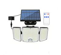 APGLSXY Détecteur de mouvement 2000 mAh Éclairage de paysage avec 3 modes de luminosité pour usage communautaire et professionnel Lampe solaire de jardin automatique