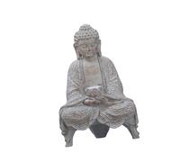 APGLSXY Figurines de bouddhas avec lampes solaires pour décoration de salon, bureau, décoration de jardin, cadeau