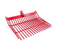 APGLSXY Fourche en plastique pour cheval - 18 dents coudées - Pour une manipulation propre et des foins - Remplacement pour ferme stable
