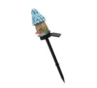 APGLSXY Guirlande lumineuse solaire en forme de champignon pour allées, terrasses, sol