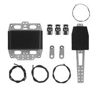 APGLSXY Headgear Lot de pochettes multifonctions avec coussinet de batterie, cordon élastique et bouchon à ressort pour les amateurs d'activités de plein air