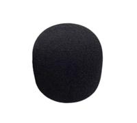 APGLSXY Housse de micro de bureau pour configurations compactes de | Pare-brise en mousse noire avec ajustement à enfiler pour les réunions, les discussions