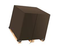 APGLSXY Housse de palette 420D de qualité industrielle résistante à l'eau pour palettes de 122 x 152 cm, solution de rangement pliable résistante à la lumière du soleil