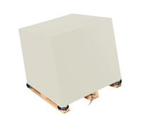 APGLSXY Housse de palette 420D de qualité industrielle résistante à l'eau pour palettes de 122 x 152 cm, solution de rangement pliable résistante à la lumière du soleil