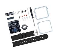 APGLSXY Kit de montre électronique d'apprentissage avec composants de circuit en céramique pour créer une horloge LED à travers un ensemble électronique éducatif sans outils