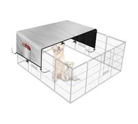 APGLSXY La housse extra épaisse en tissu Oxford 210D pour chien assure une protection efficace contre le soleil et la résistance aux intempéries pour toute l'année, séchage rapide sur le toit de la