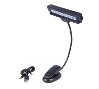 APGLSXY Lampe de lecture LED avec clip USB rechargeable pour la nuit, idéale pour les voyages et la maison, lampe portable à usage multiple