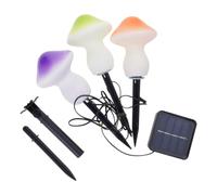 APGLSXY Lampe solaire LED pour jardin - Lampe créative en forme de champignon - Décoration extérieure - Étanche