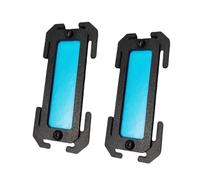 APGLSXY Languettes de marquage pour gilet et sac à dos pour sangle utilitaire, kit d'identification lumineux 2 pièces pour l'utilisation d'équipement dans des conditions de faible luminosité