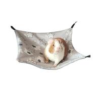 APGLSXY Lit suspendu réversible pour petits animaux, tapis de cage avec quatre coins pour intérieur utilisation quotidienne