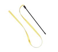 APGLSXY Lot de 10 baguettes de jeu pour chats - Bandes colorées double face - Jouet interactif pour chats chassés - Outil de dressage amusant pour chats