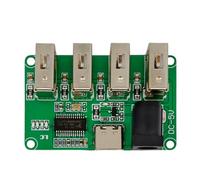 APGLSXY Module d'extension USB 2.0 1 à 4 ports USB de remplacement pour claviers, ordinateurs portables, claviers, accessoires