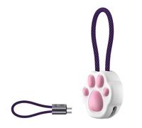 APGLSXY Organisateurs de câbles motif pattes de chats avec câble de charge pour une charge rapide et un rangement sans enchevêtrement