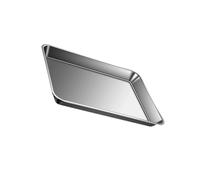 APGLSXY Plaque de four à fond plat en acier inoxydable 304 avec répartition uniforme de la chaleur - Plat de cuisson pratique pour pâtisseries et pains - Plat de cuisson en acier inoxydable de qualité