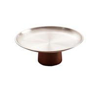 APGLSXY Plateau portable en acier inoxydable pour desserts et collations - Plateau de présentation de fruits à pieds hauts - Plateau de rangement élégant pour apéritif