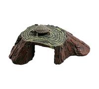 APGLSXY Plateforme stable antidérapante pour tortues avec rampes d'escalade, cachettes pour reptiles et abris pour animaux domestiques