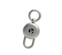 APGLSXY Porte-clés numérique portable - Capacité de 25 kg - Affichage de l'heure - USB C - Balance rechargeable pour la maison et l'extérieur