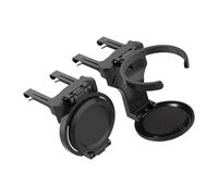 APGLSXY Porte-gobelet rétractable et cendrier pour voiture - Matériaux ABS - Design pliable rapide pour un rangement facile dans les véhicules - Porte-gobelet stable avec cendrier