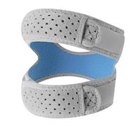 APGLSXY Sangle de rotule pratique en silicone assurant une longue durée de vie du genou confortable et blessure pour les amateurs d'athlétisme, manchon de genou haute flexibilité